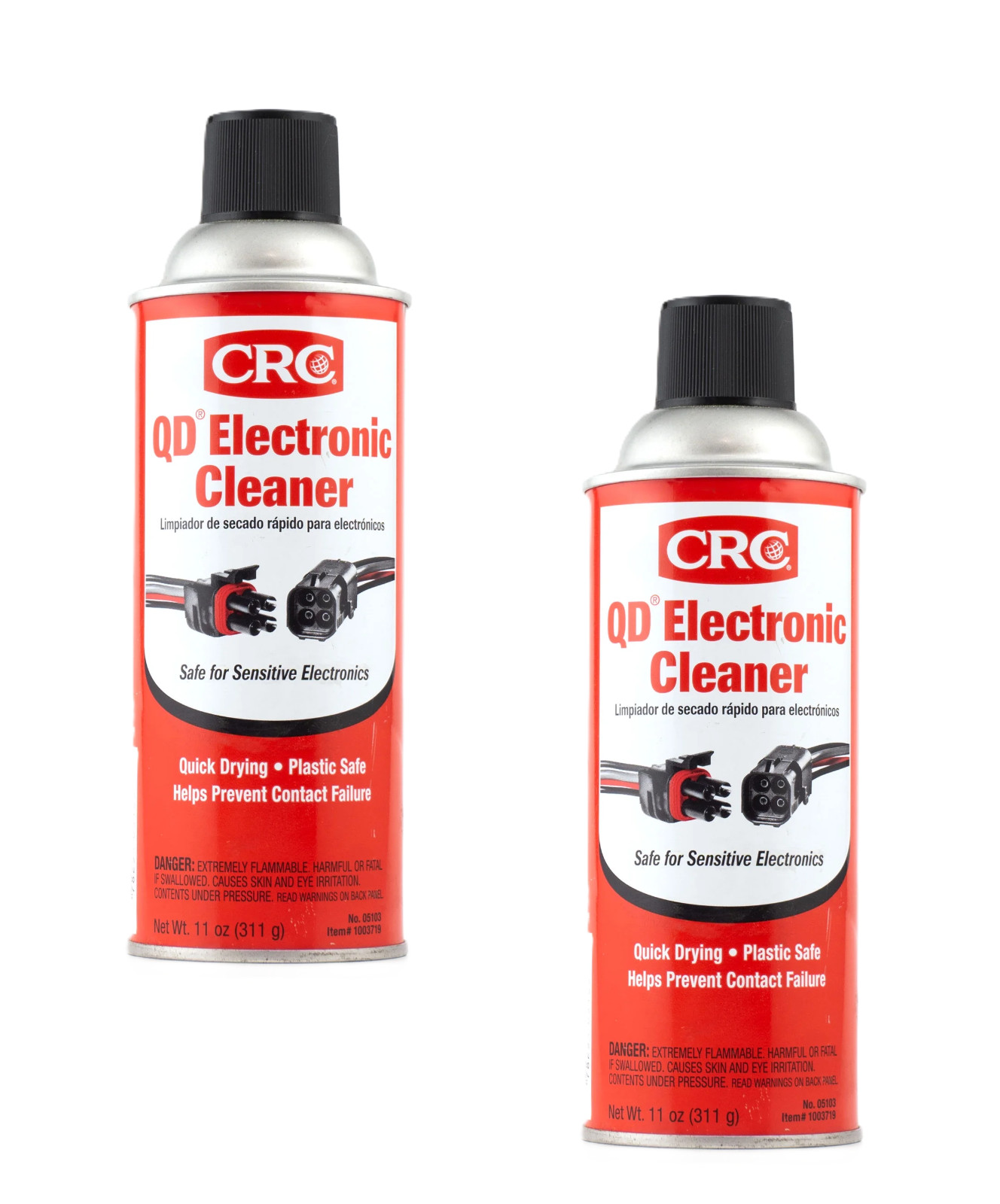 CRC Electronic Cleaner Spray, Quick Dry Aerosol for Sensitive Electronics,11 oz.
