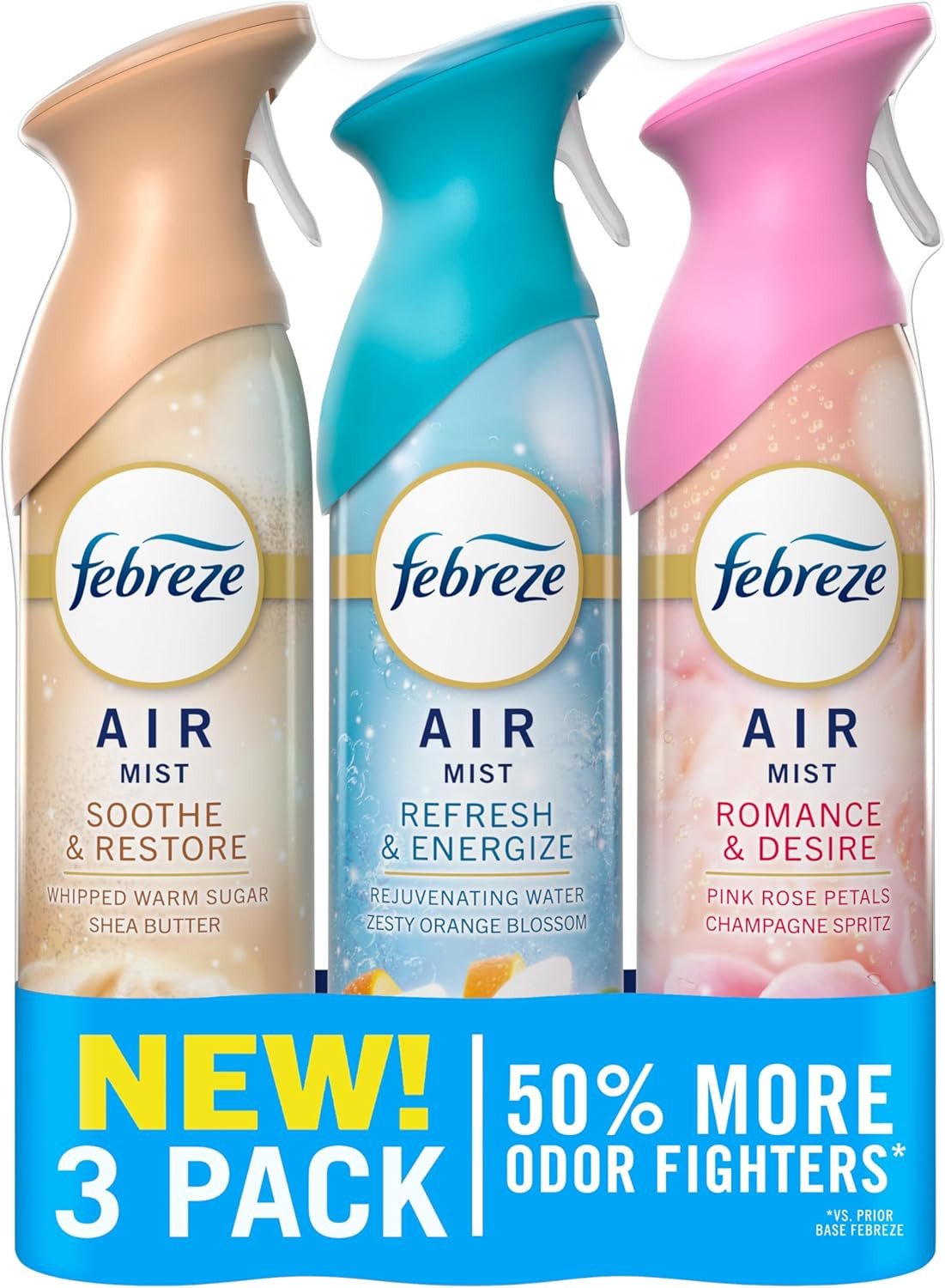 Air Mist, Air Freshener, Odor Fighting Room Spray, Deodorizer for Home Bathroom