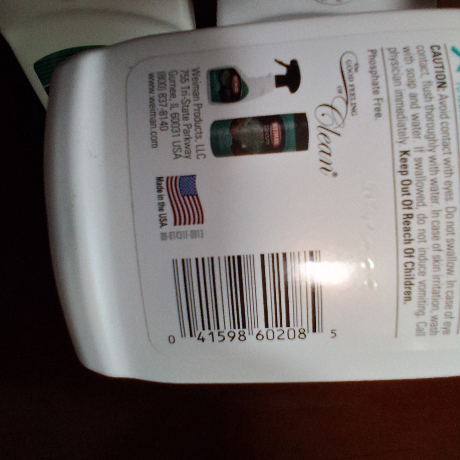 WEIMAN Granite Cleaner & Polish 8oz Lot Of 3 – HARD TO FIND – Discontinued New