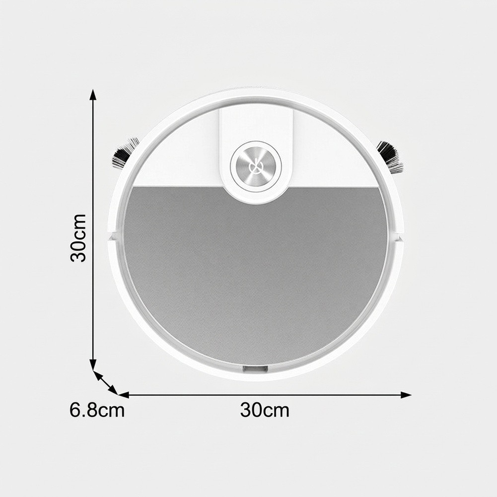 Robotic Vacuum Cleaner with 120min Runtime and 180min Charging Time per Cycle