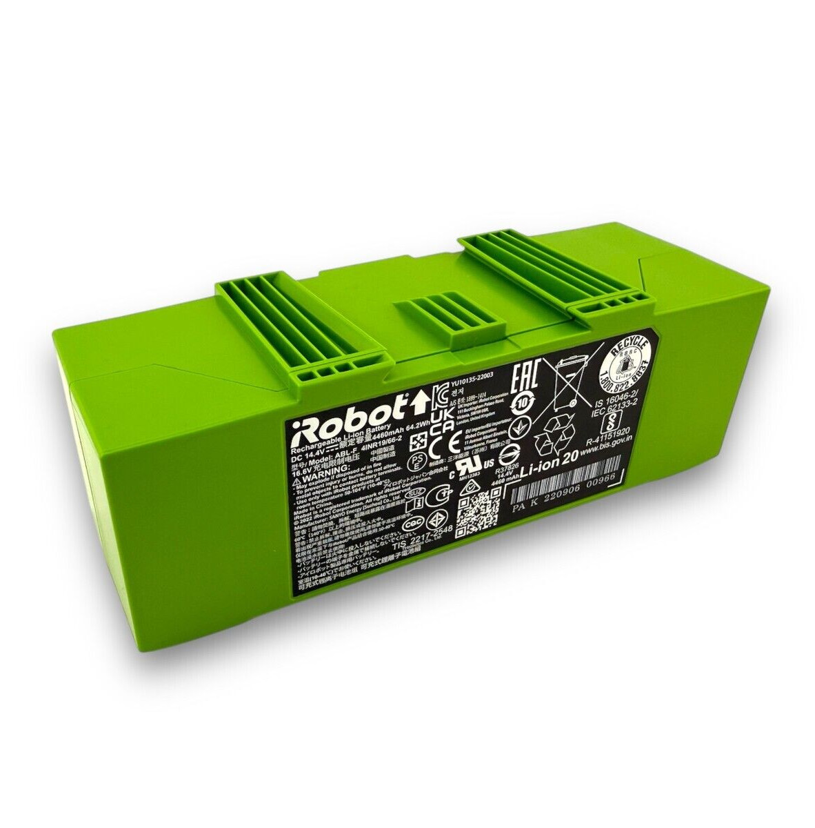 Genuine OEM Li-ion Extended Battery 14.4V 4460mAh for iRobot Roomba J9+ Combo