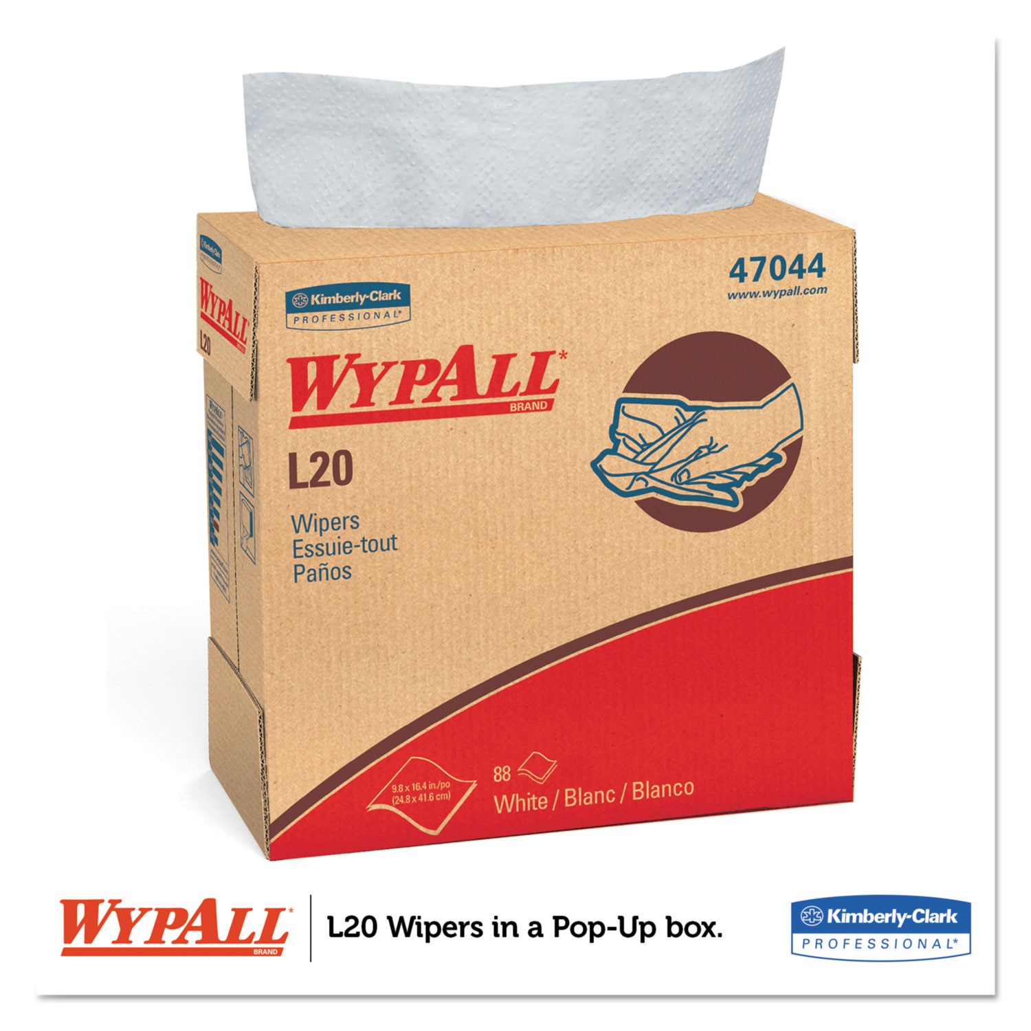Kimberly-Clark Professional WypAll® L20 Wipers