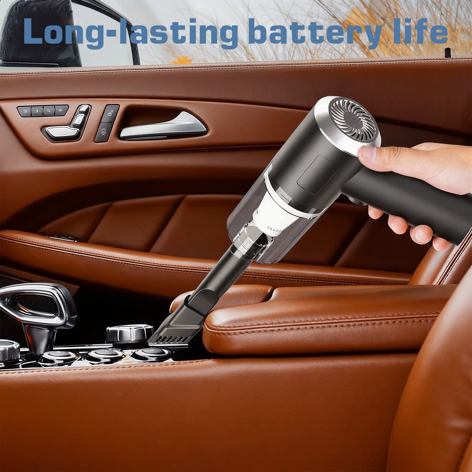 3 in 1 Cordless Handheld Vacuum 120W Mini Portable Wireless Cleaner for Car&Home