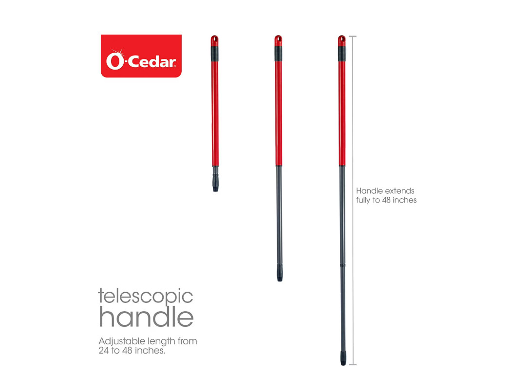 O-Cedar EasyWring™ Microfiber Spin Mop & Bucket System with 1 Extra Mop Head Rep