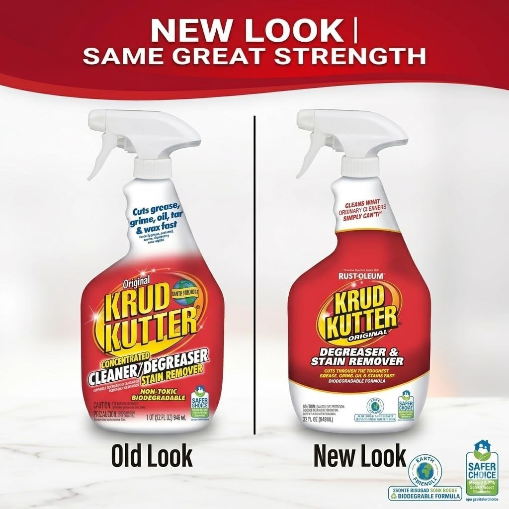 Powerful 32 oz Degreaser Spray for Tough Stains – EPA Safer Choice Certified