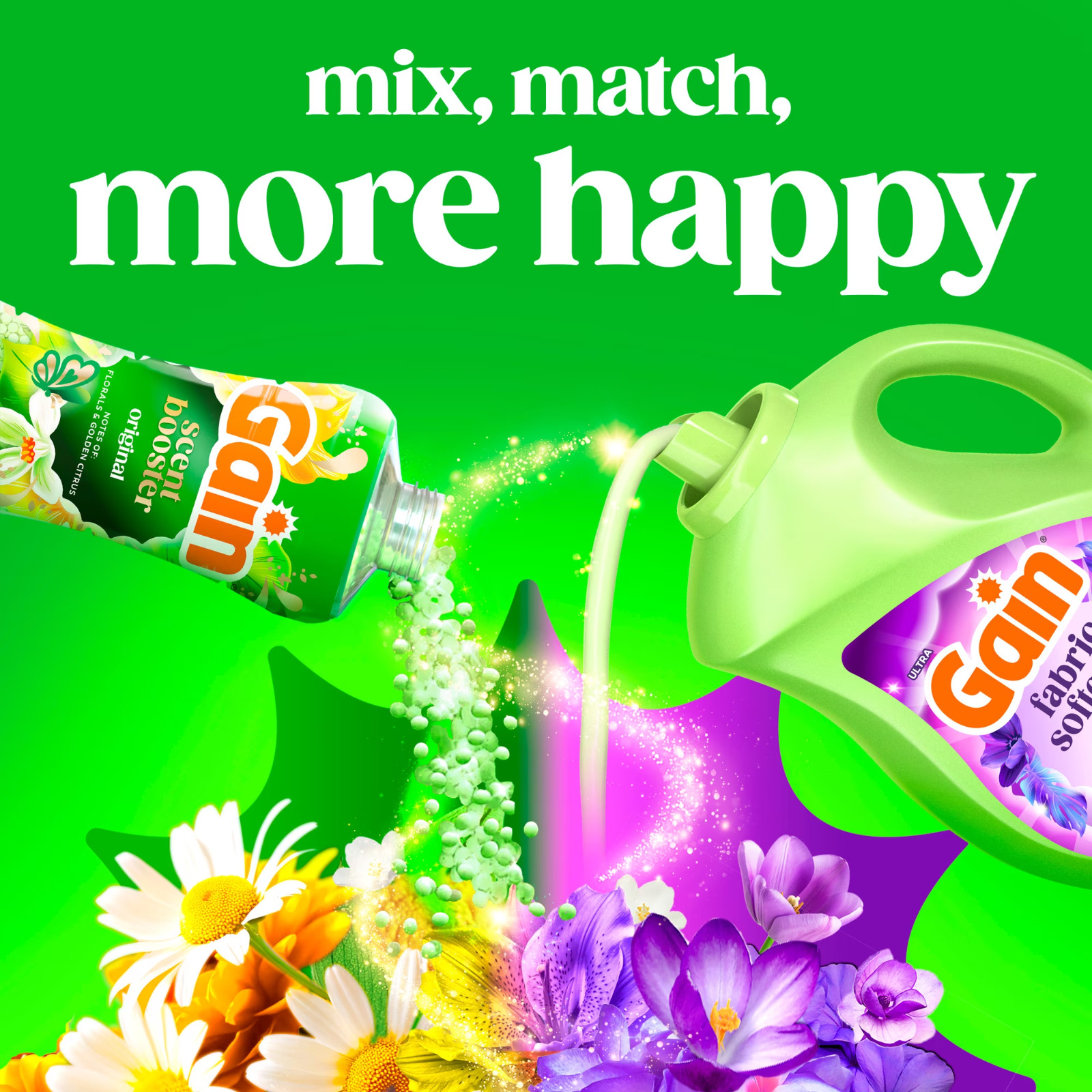 2PACK Gain Liquid Laundry Fabric Softener and Conditioner Moonlight Breeze 140fl