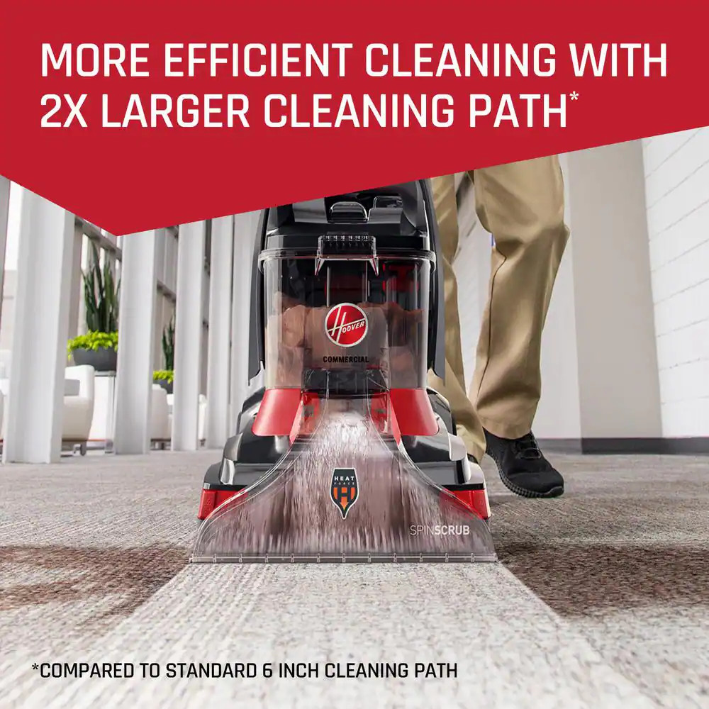 Commercial Spot Extractor Carpet Cleaner Machine, Upright Shampooer, Commercial