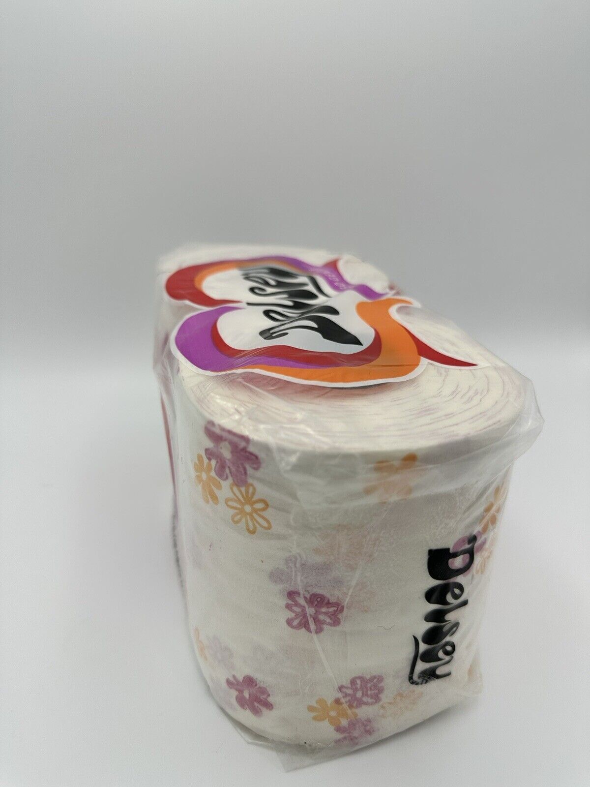SEALED Vtg 1970s Delsey Retro Floral Daisy Toilet Paper 2 Rolls Cottagecore MCM