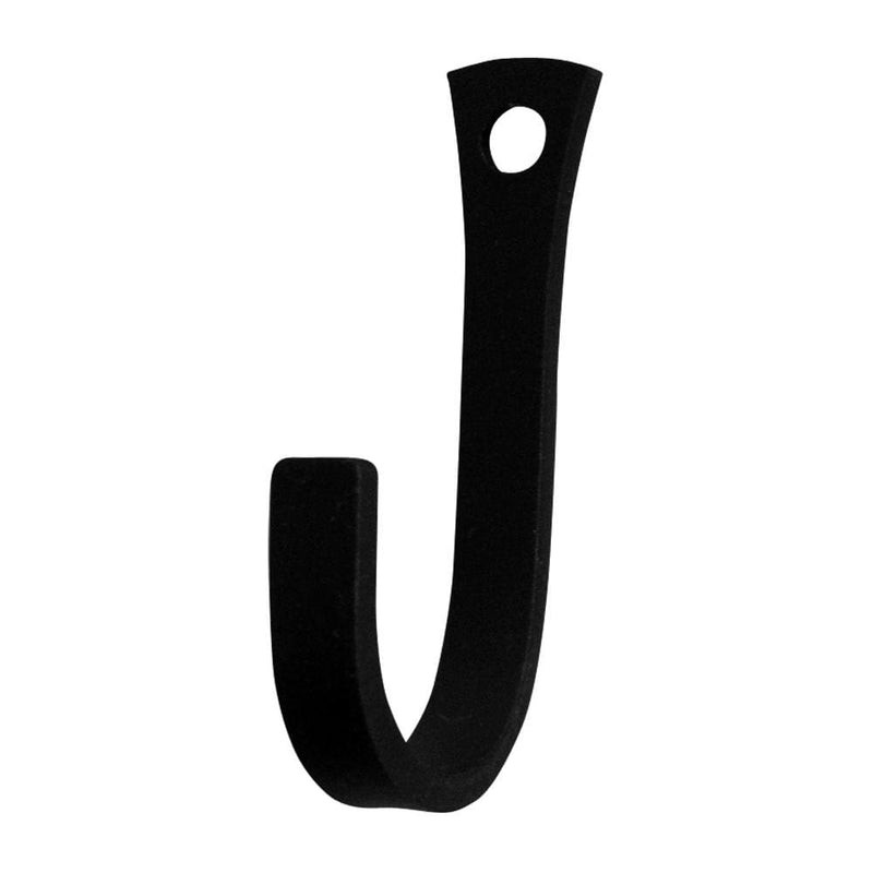 Plain Wide Wall Hooks in 9 Sizes made in NY by Village Wrought Iron