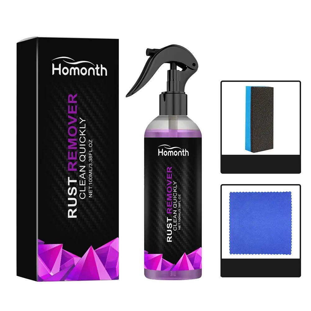 Limpiador de oxido Removedor de oxido para limpiar metal pintura desoxidar 100ml