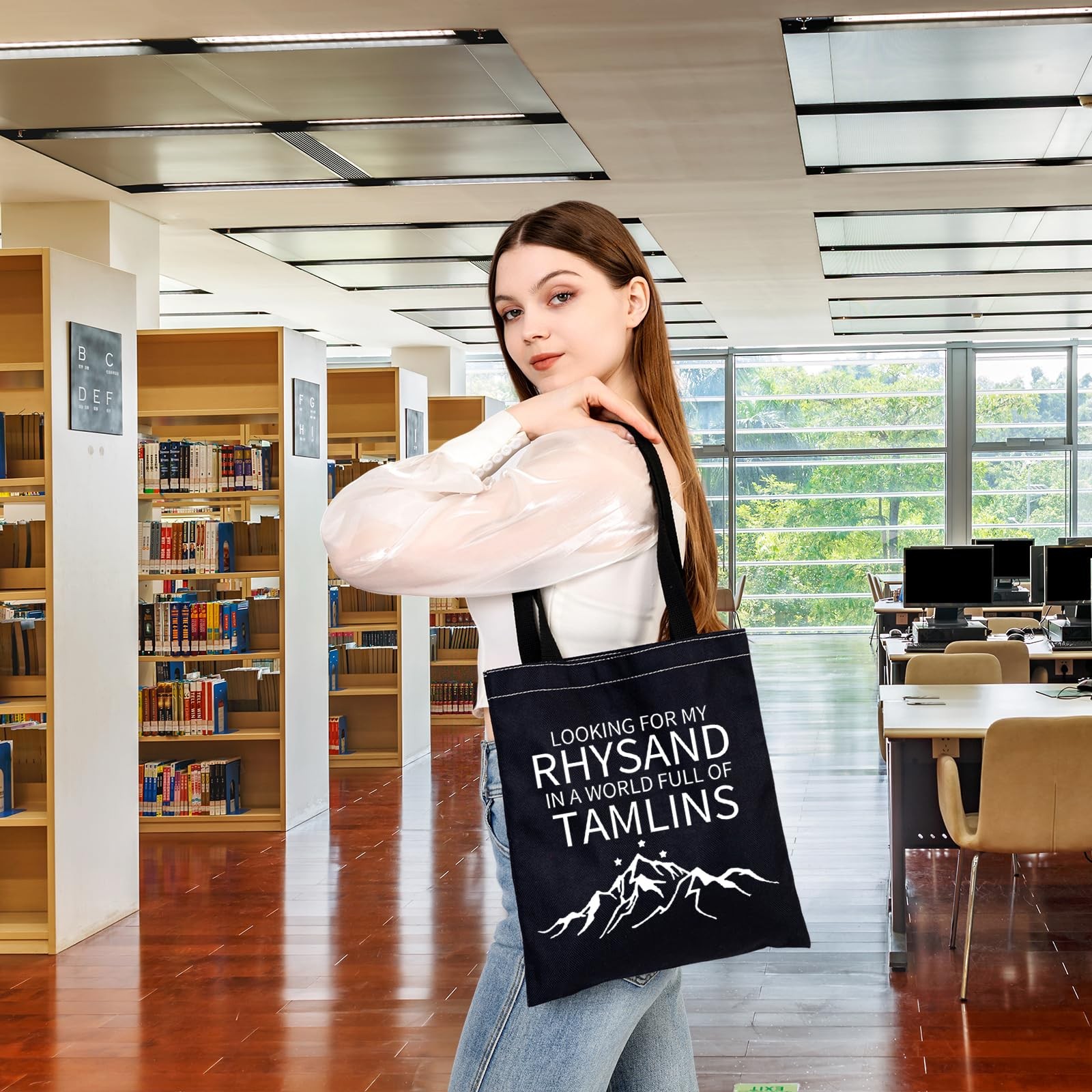 Night Court Tote Bag Bookish Gift SJ Maas Gift Looking For My Rhy In A World …