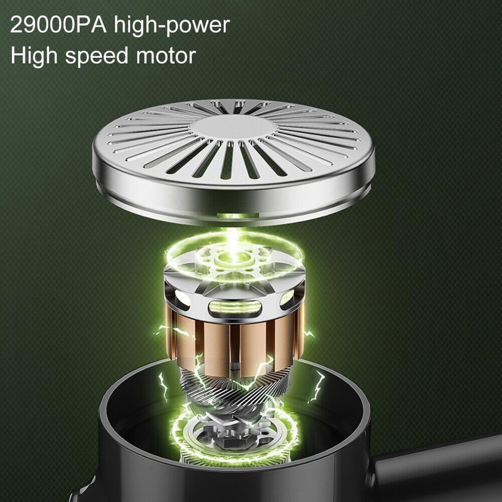 4 In 1 Wireless Car Vacuum Cleaner Household 9000Pa Strong Suction Air Blower