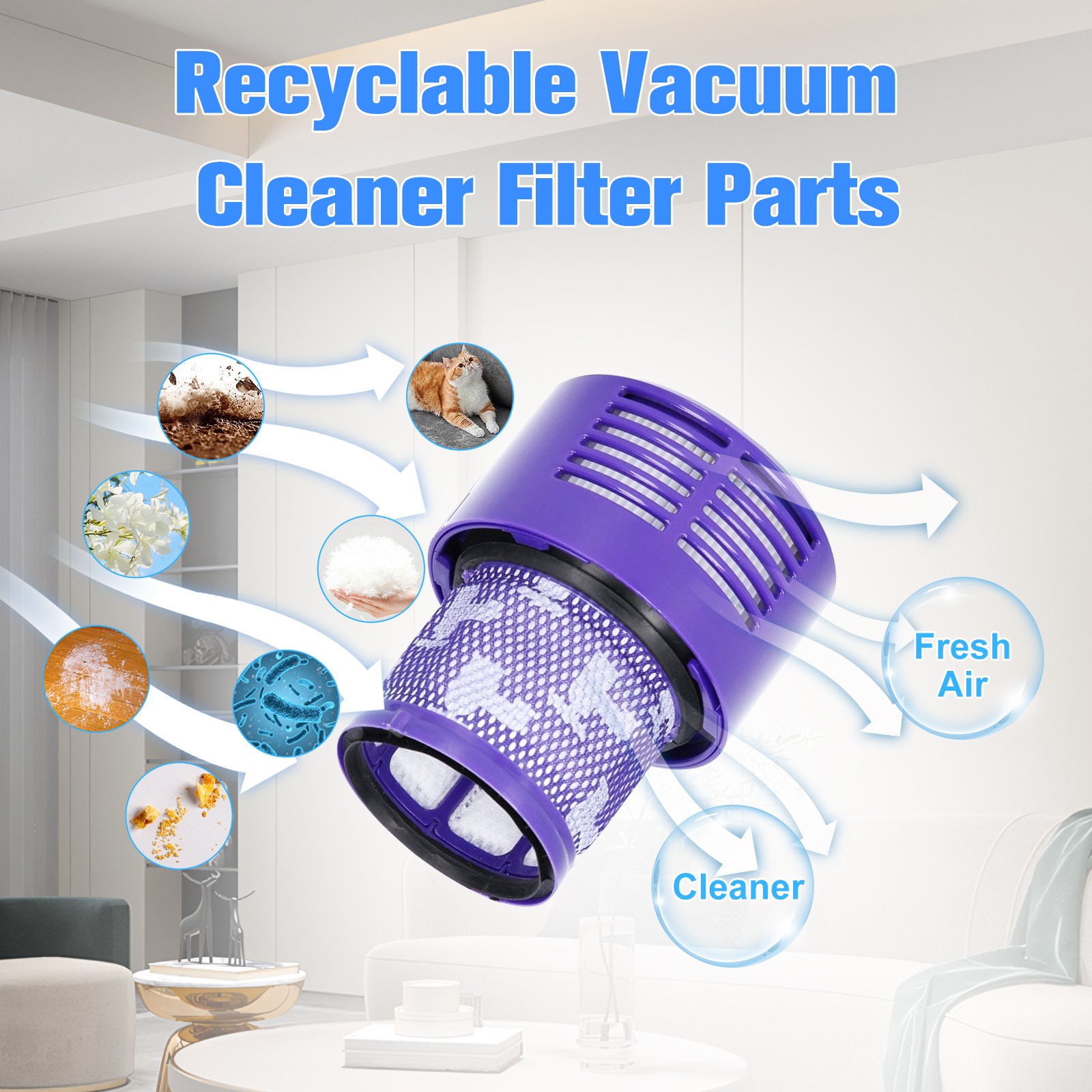 For ss V11 Screw-in Battery SV14 Fluffy Absolute 25.2V Battery/ Post filter