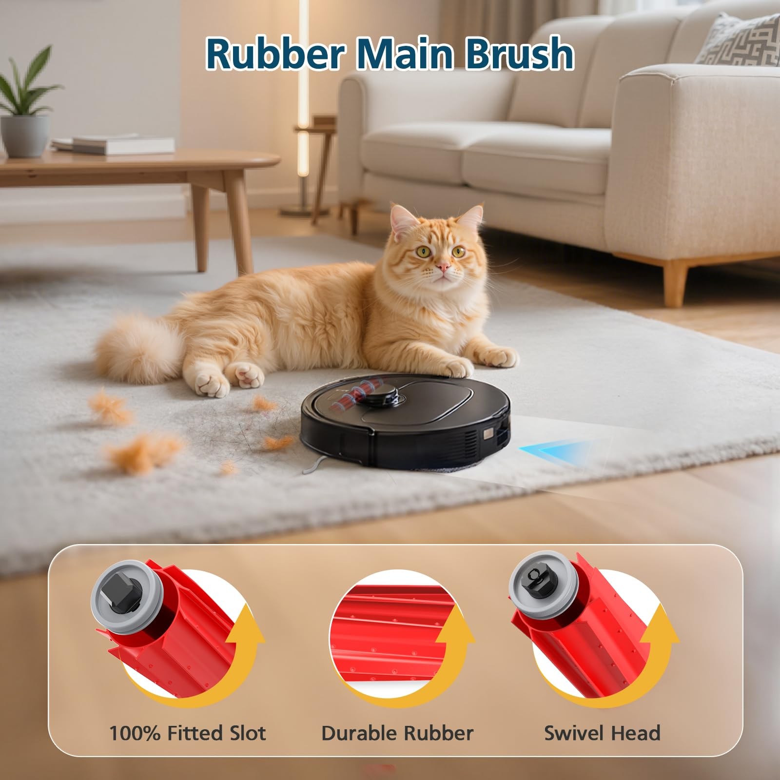 Qrevo S Pro/QV 35A Replacement Accessories for Roborock Qrevo S Pro, QV 35A, …