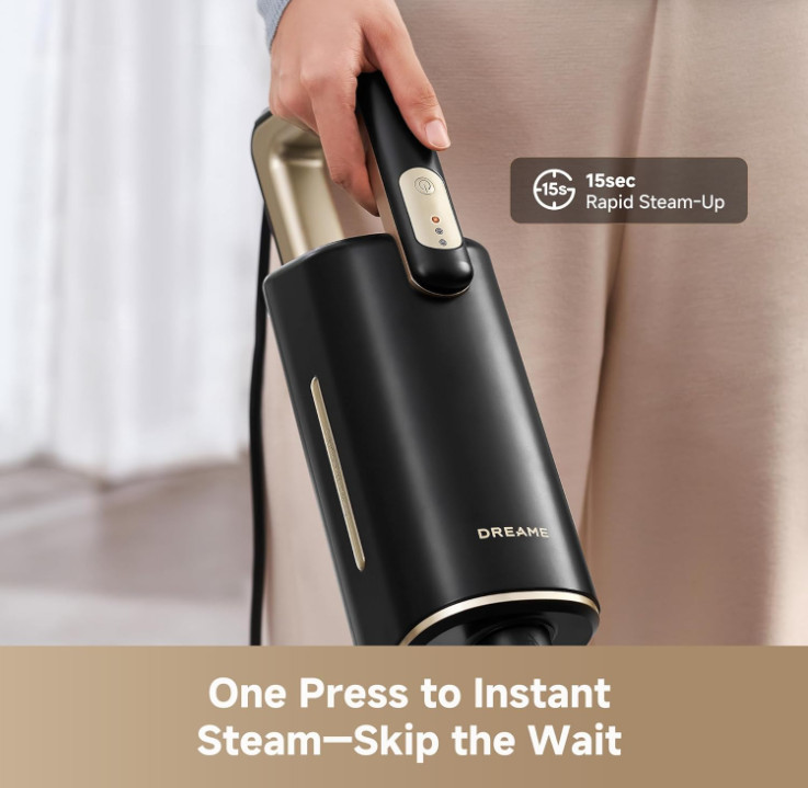 Mopa Vapor 13 en 1 con Limpiador Portátil Mano Calentamiento 15s 350ml Ligera