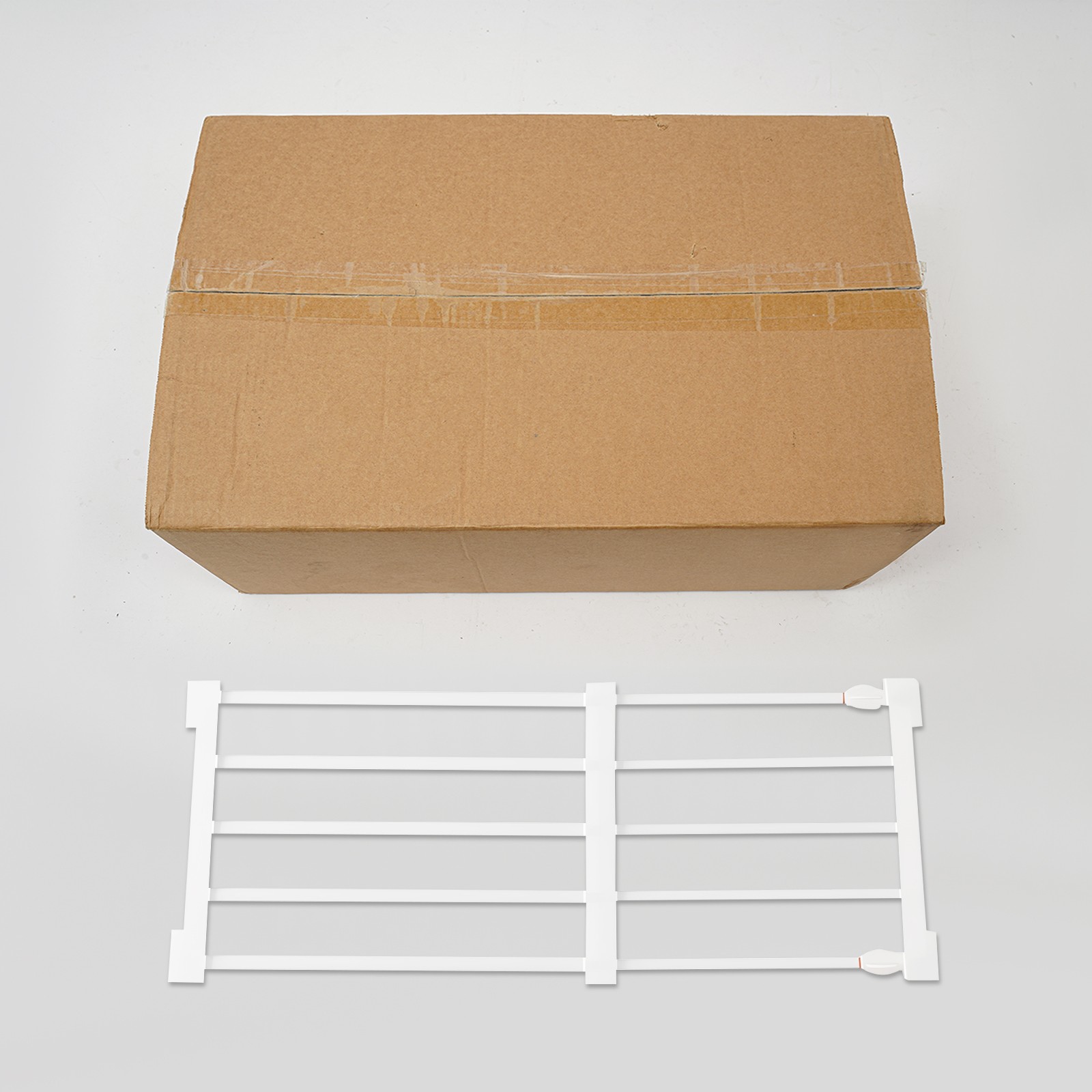 Adjustable Shelf Divider for Wardrobe, Cabinet, Extendable Storage Shelf, Wardro
