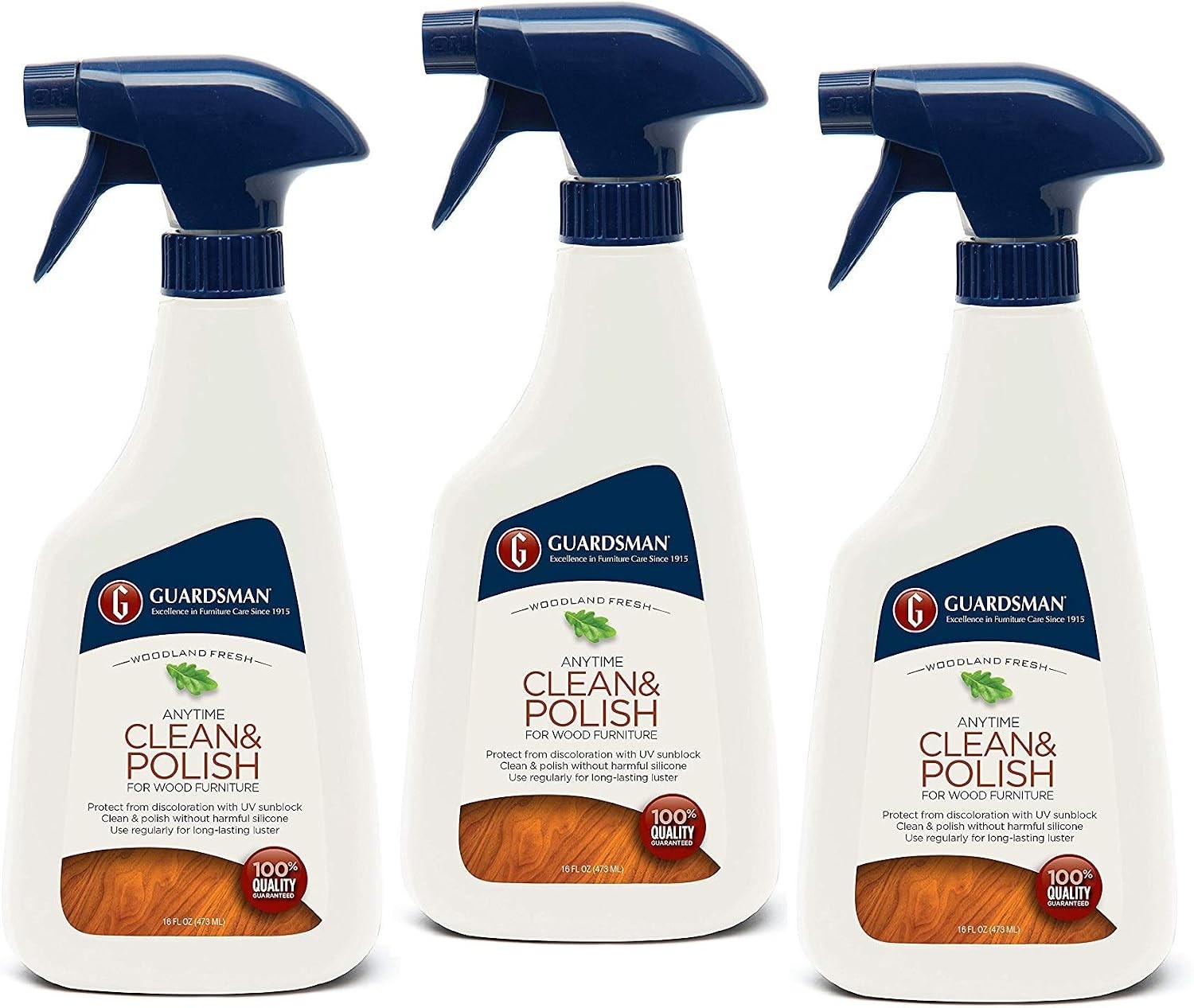 Anytime Clean & Polish Wood Cleaner & Furniture Polish for Cabinets Tables and