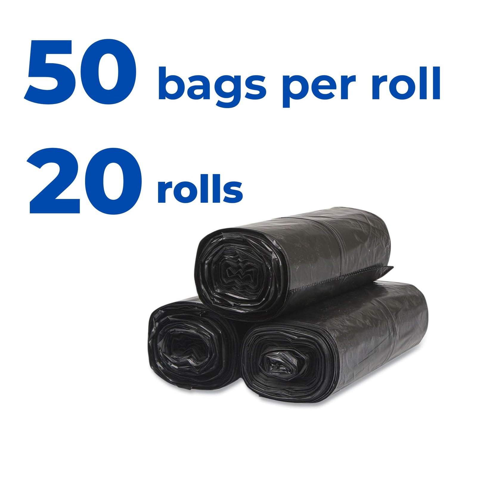 Inteplast Group High-Density Commercial Can Liners, 16 Gal, 6 Microns, 24 X 33,