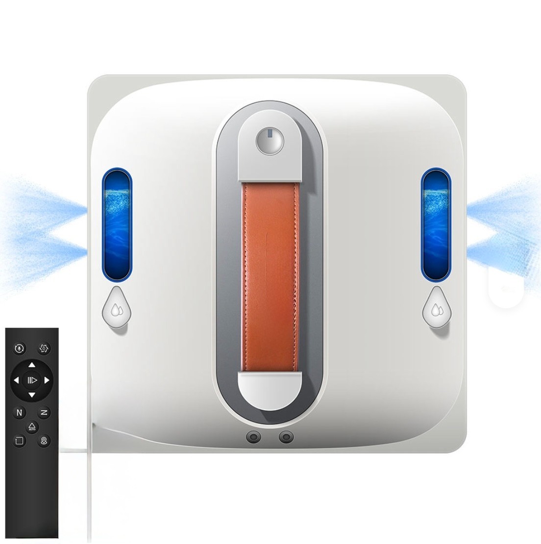 Window Cleaning Robot 7000Pa 4-Water Nozzles 5 Cleaning Mode with Remote Control