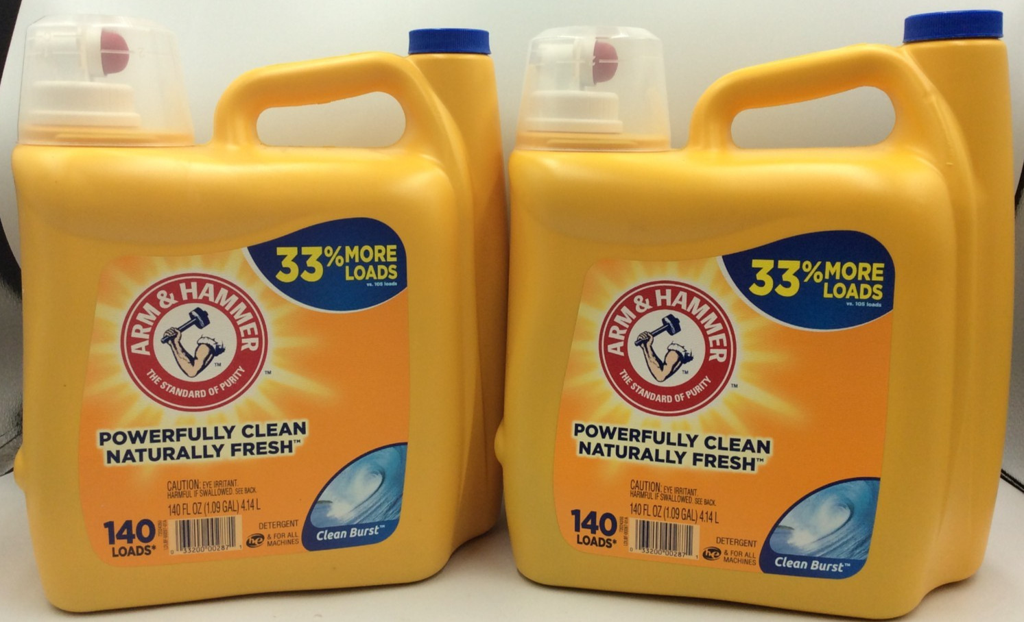 Arm & Hammer Liquid Laundry Detergent, Clean Burst, 280 Loads🎈FREE SHIPPING🎈