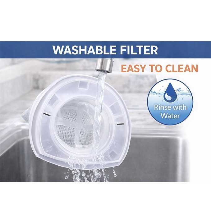 Masterpart 6 Pack Generic Filters Compatible with Black & Decker VF110 filter.