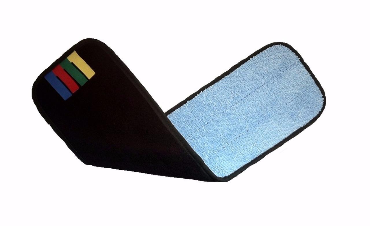 2-pack of 18″ Inch Microfiber Wet Mop Pads for Commercial Microfiber Mops