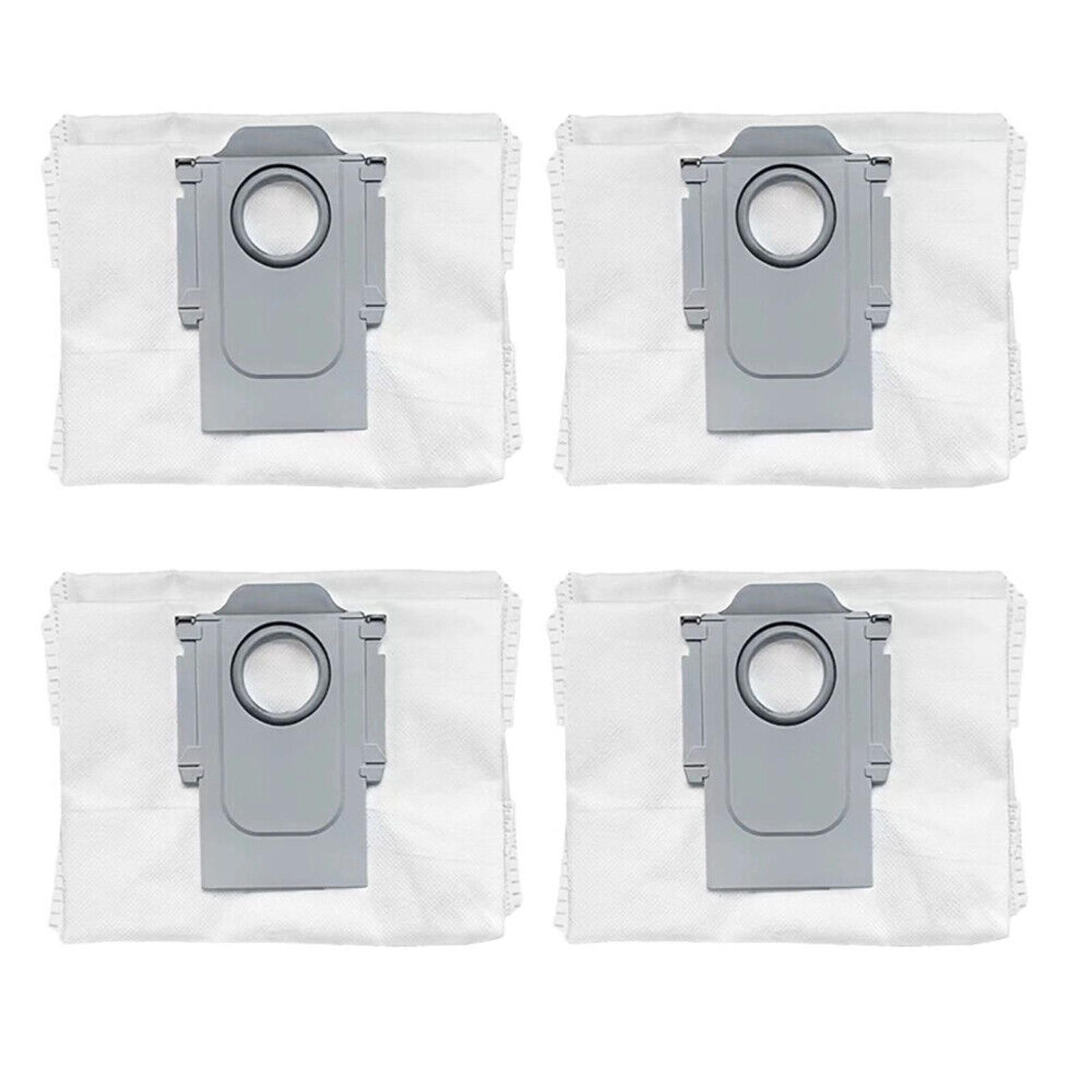 4*Durable Dust Bag For XiaoMi Roborock S7 MaxV Ultra/Q5+/Q7+/T8 Vacuum Cleaner