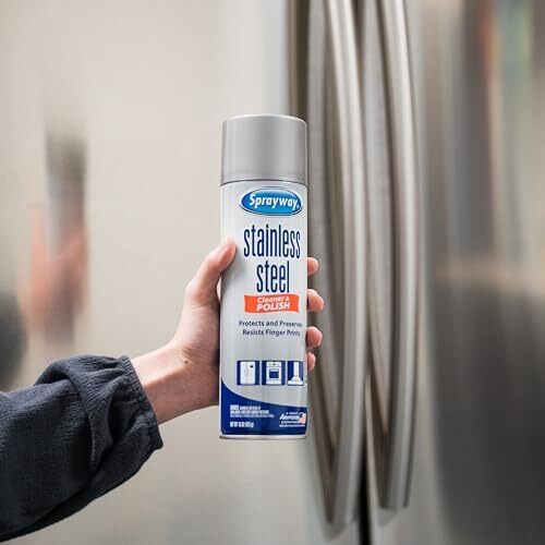 Sprayway Water-Based Stainless Steel Cleaner, 15 Fl Oz (Pack of 1)