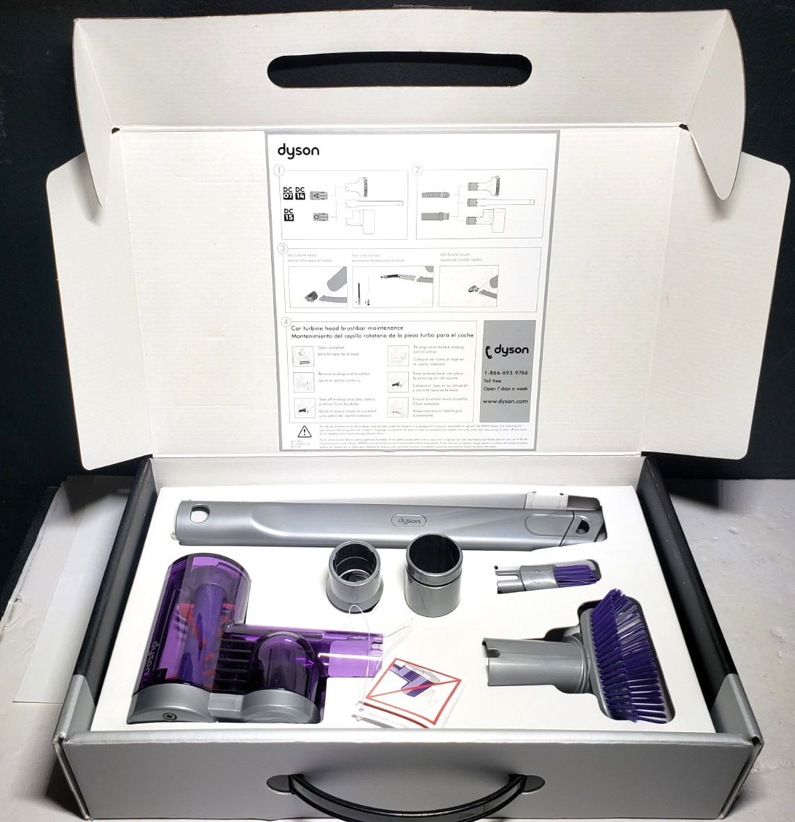 Genuine Dyson Vacuum Attachment Set Car Cleaning Kit FREE Shipping