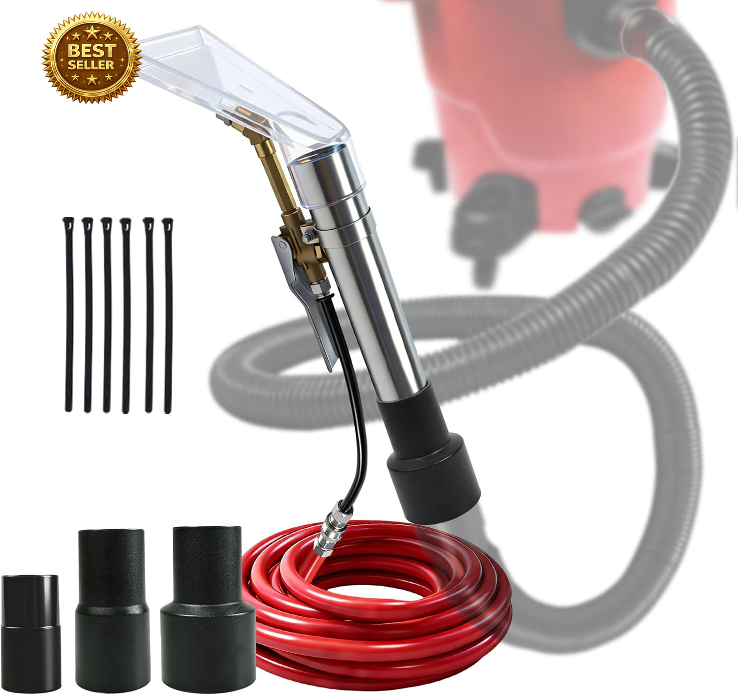 Shop Vac Extractor Kit Carpet Cleaner Attachment Universal Detailing Wand Hose