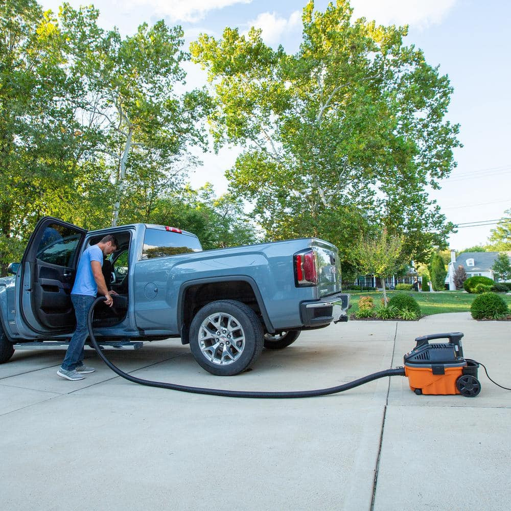 1-1/4 In. Car Cleaning Accessory Kit with 14-Ft Hose for RIDGID Wet/Dry Shop Vac