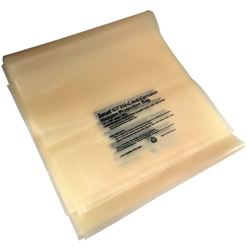 Zerust Multipurpose VCI Poly Bag – Plain End Closure – 14″ x 60″ – Pack of 6