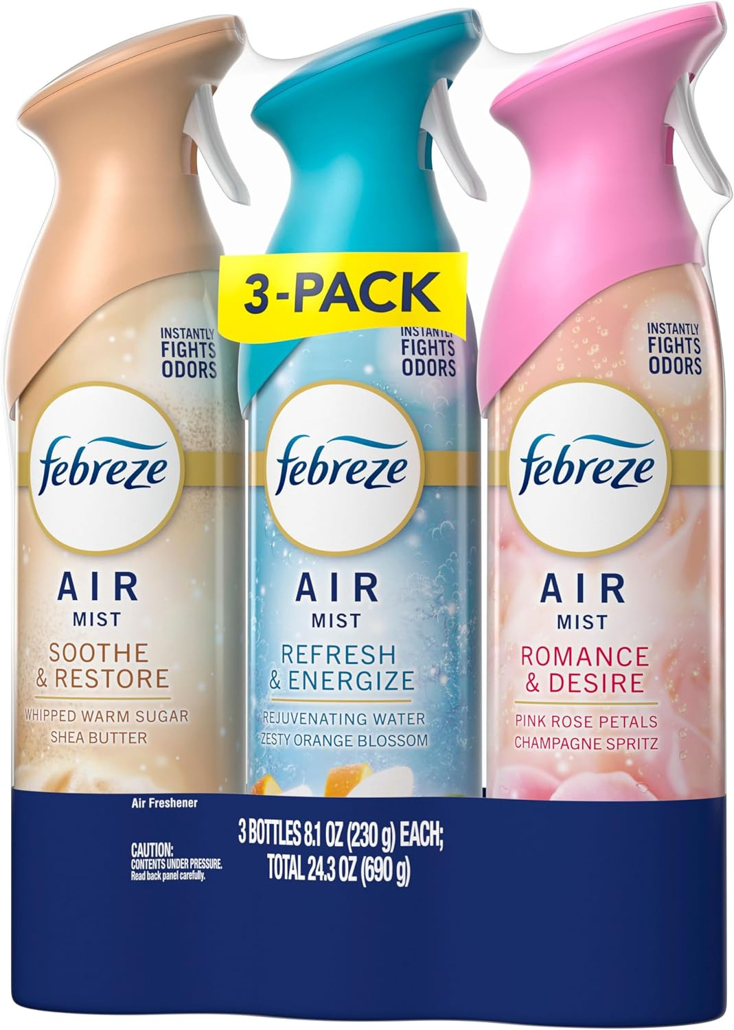 Air Mist, Air Freshener, Odor Fighting Room Spray, Deodorizer for Home Bathroom