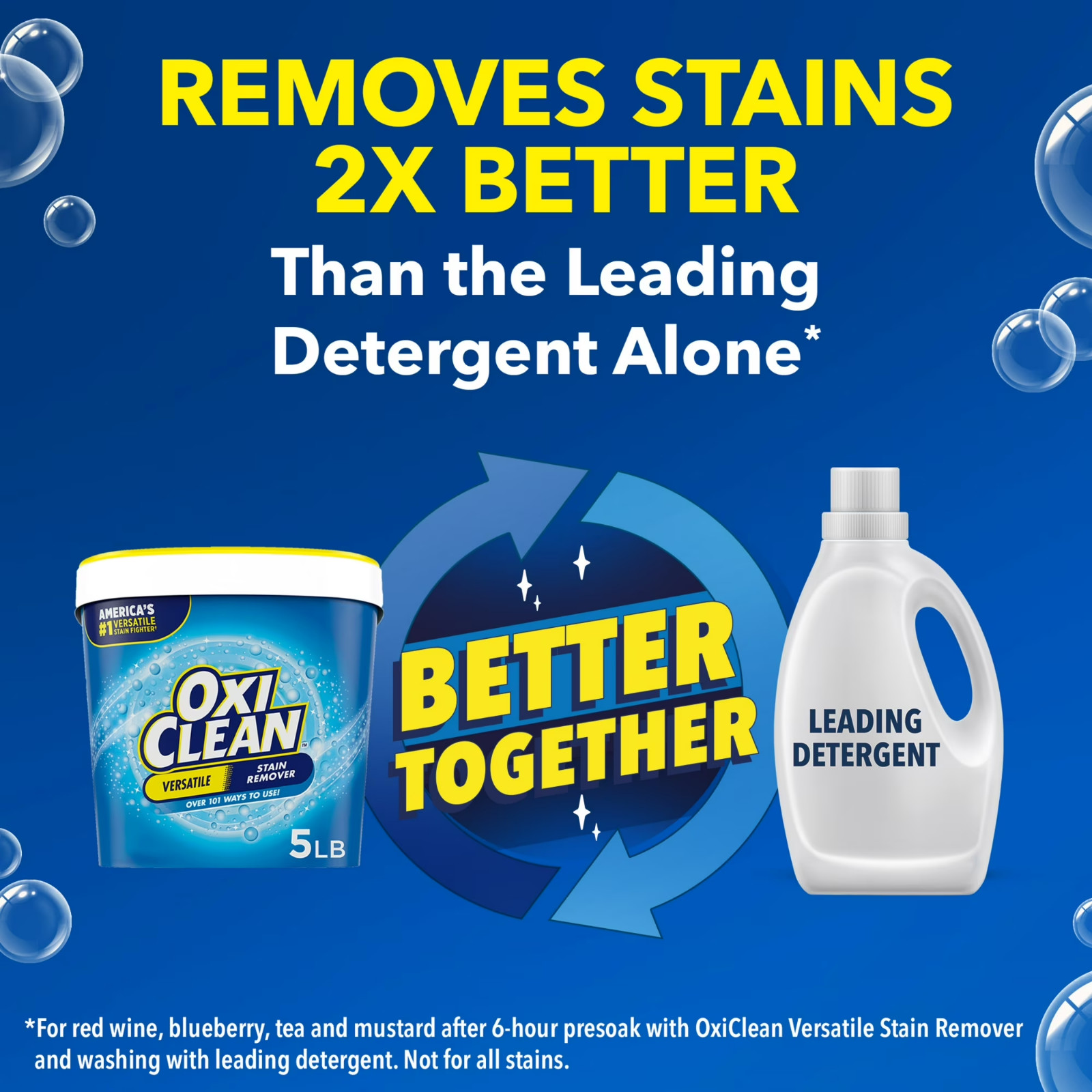 OxiClean Versatile Stain Remover Powder 5 lb 4-Pack Fast Ship USA