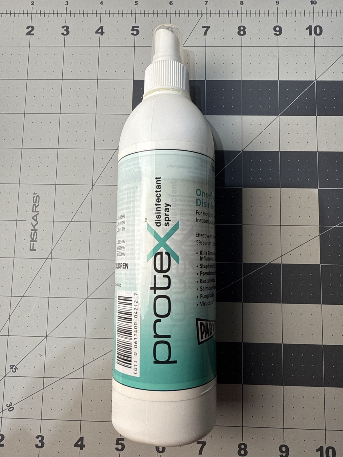 3 Pack Parker W60697SM Protex Disinfectant Spray Bottle, 12-Ounce