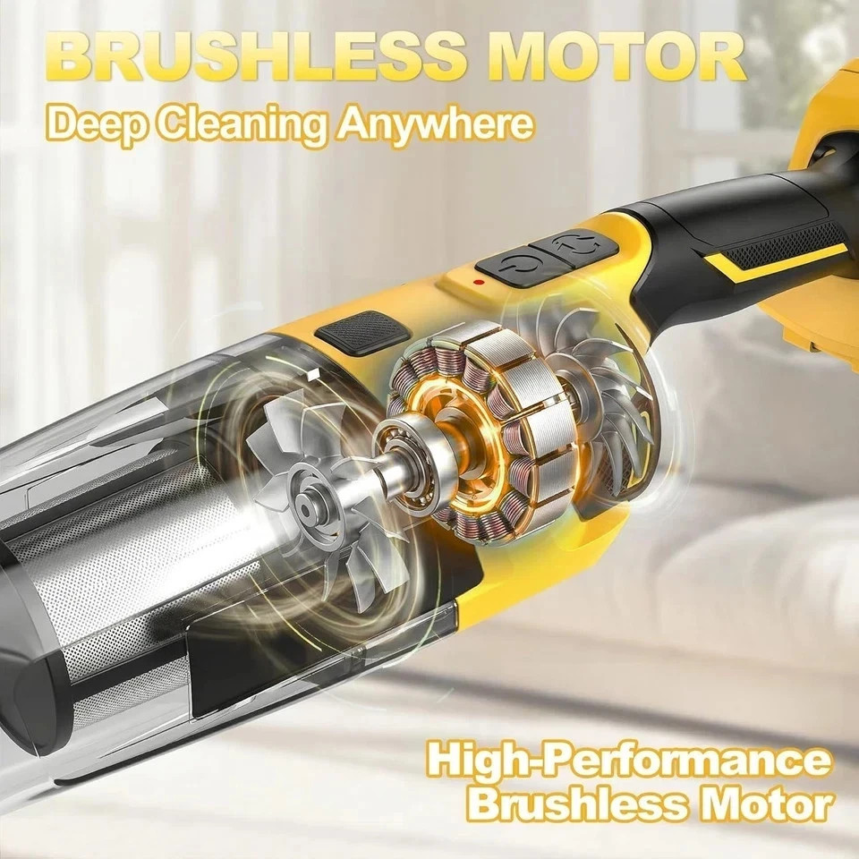 Cordless Vacuum for DeWalt 20V Battery, 5 in 1 Handheld Electric Vacuum Cl…