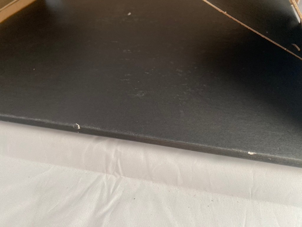 Ikea Kassett Single Large Storage Box Black 33x25x17 CM 13x10x6 7/8 IN Used