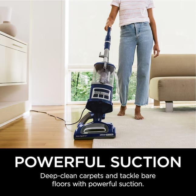 Shark Navigator Lift Away Deluxe Upright Vacuum Cleaner NV360 HEPA Filter Blue🔥