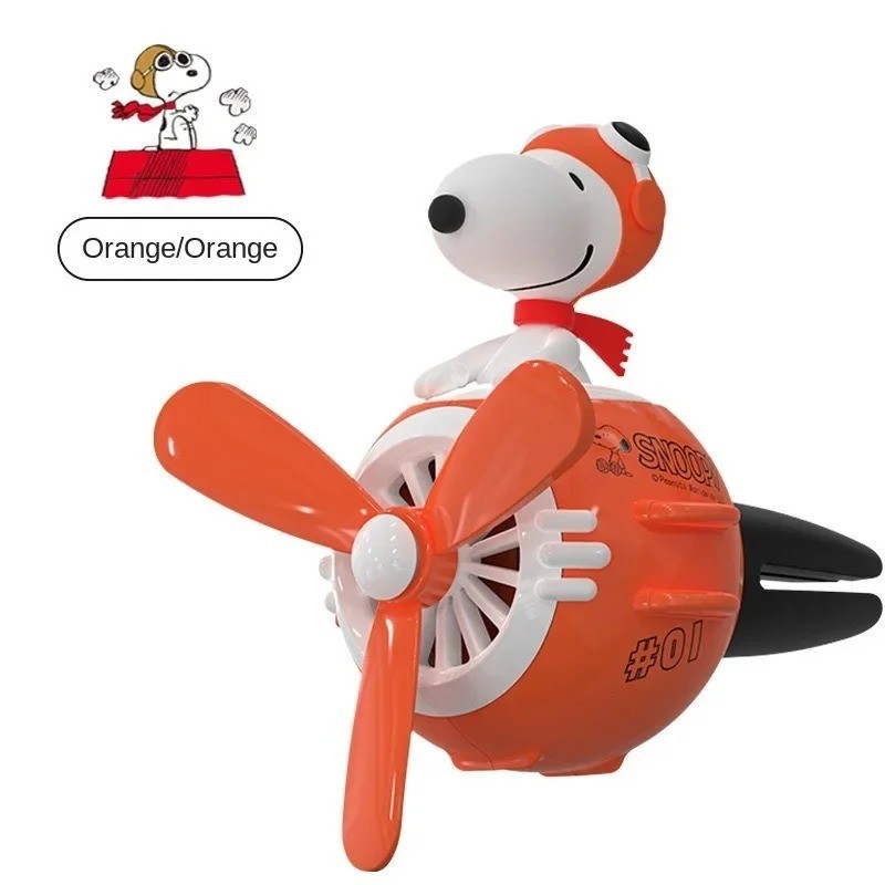 Cute Snoopy Anime Car Air Freshener Aromatherapy Fragrance Piece Car Air Outlet