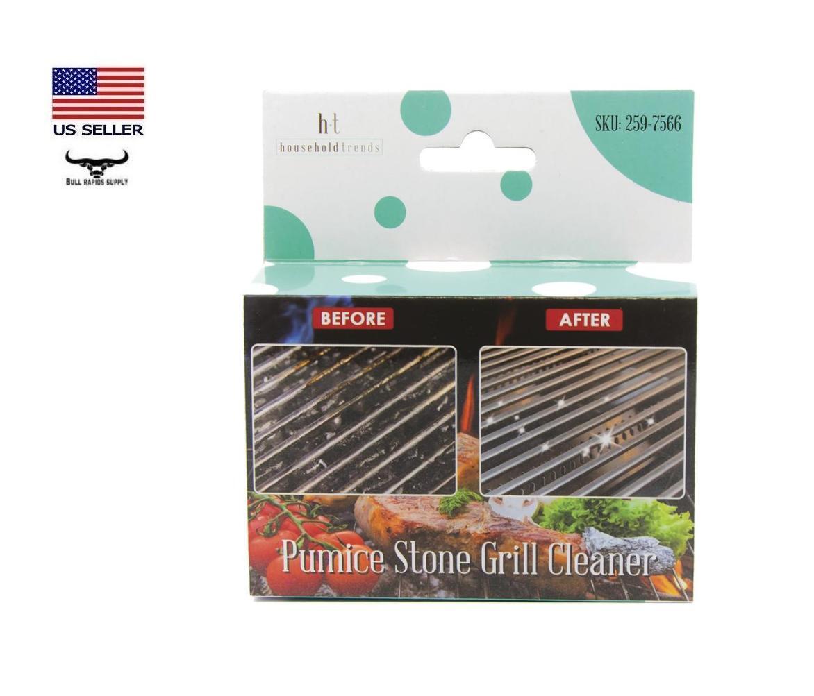 Pumice Stone Grill Cleaner Block Reusable or All-purpose Sink, Bathroom, Toilet