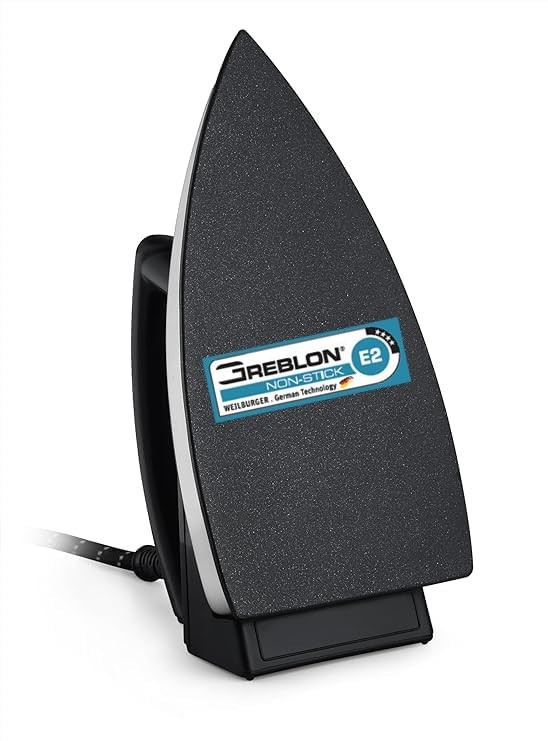Sujata Dryfast Max 1000 Watts Stainless Steel Dry Iron Non-stick 220V