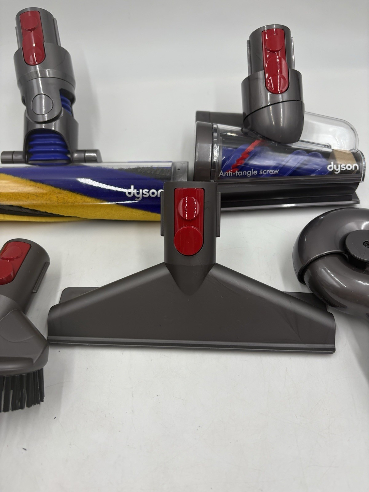Dyson Vacuum Attachment Lot Of 6 Tool Set Pet Fluffy Head 425995 V15 V12 V11 V8