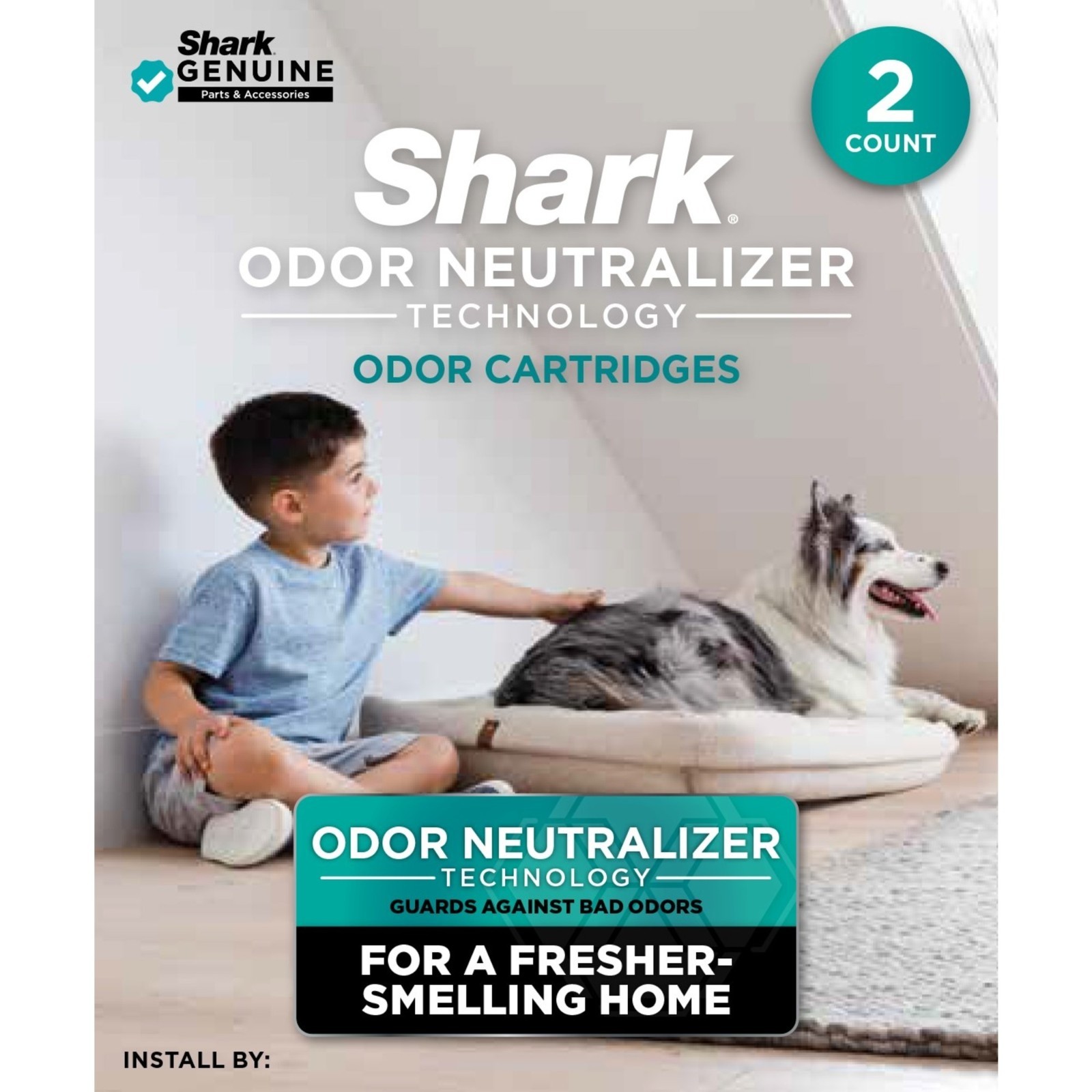Shark Odor Neutralizer Technology Vacuum Cartridges, 268ZQ3000