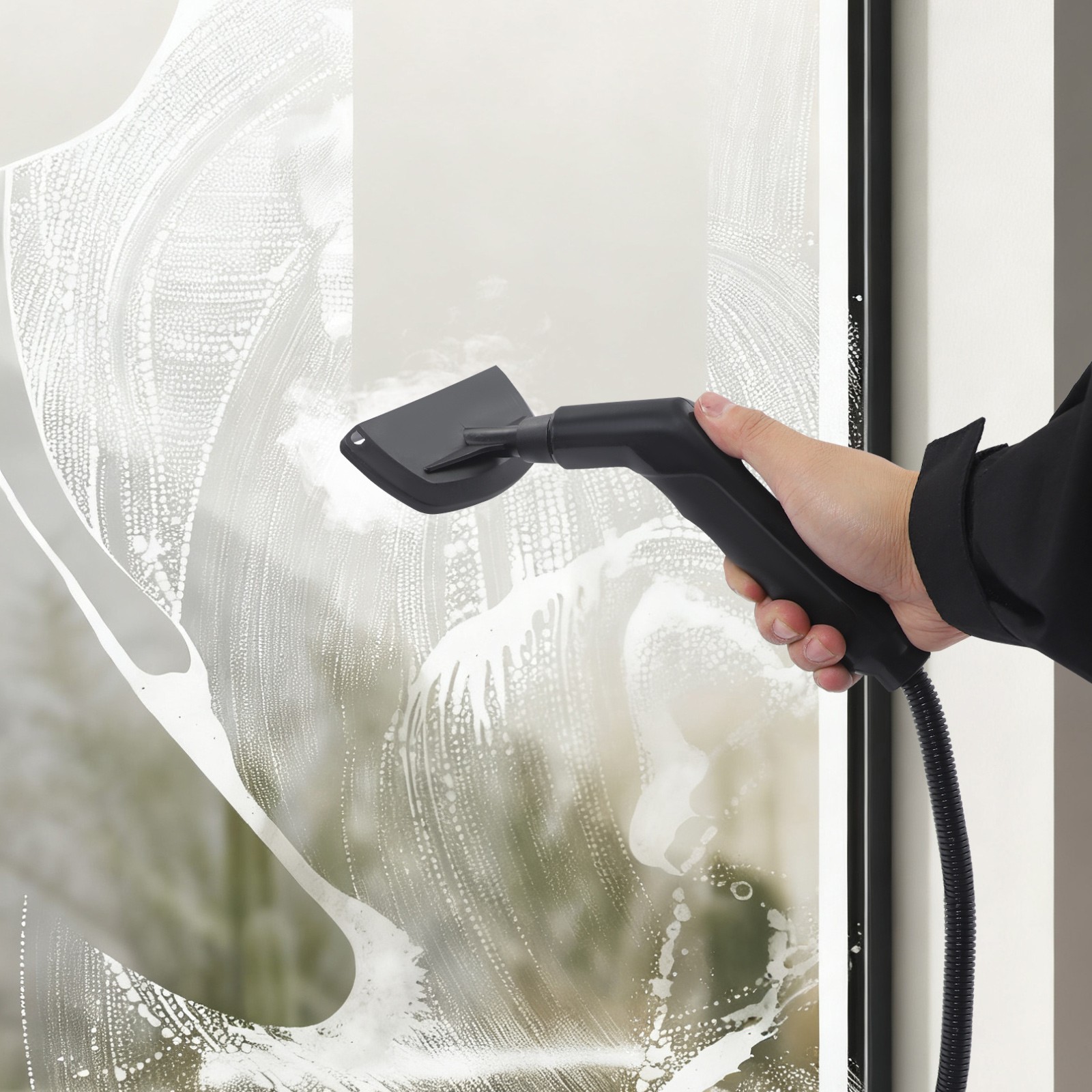 Handheld Steam Cleaner, 4.5 Bar Steam Cleaner for Countertops, Walls, Glasses