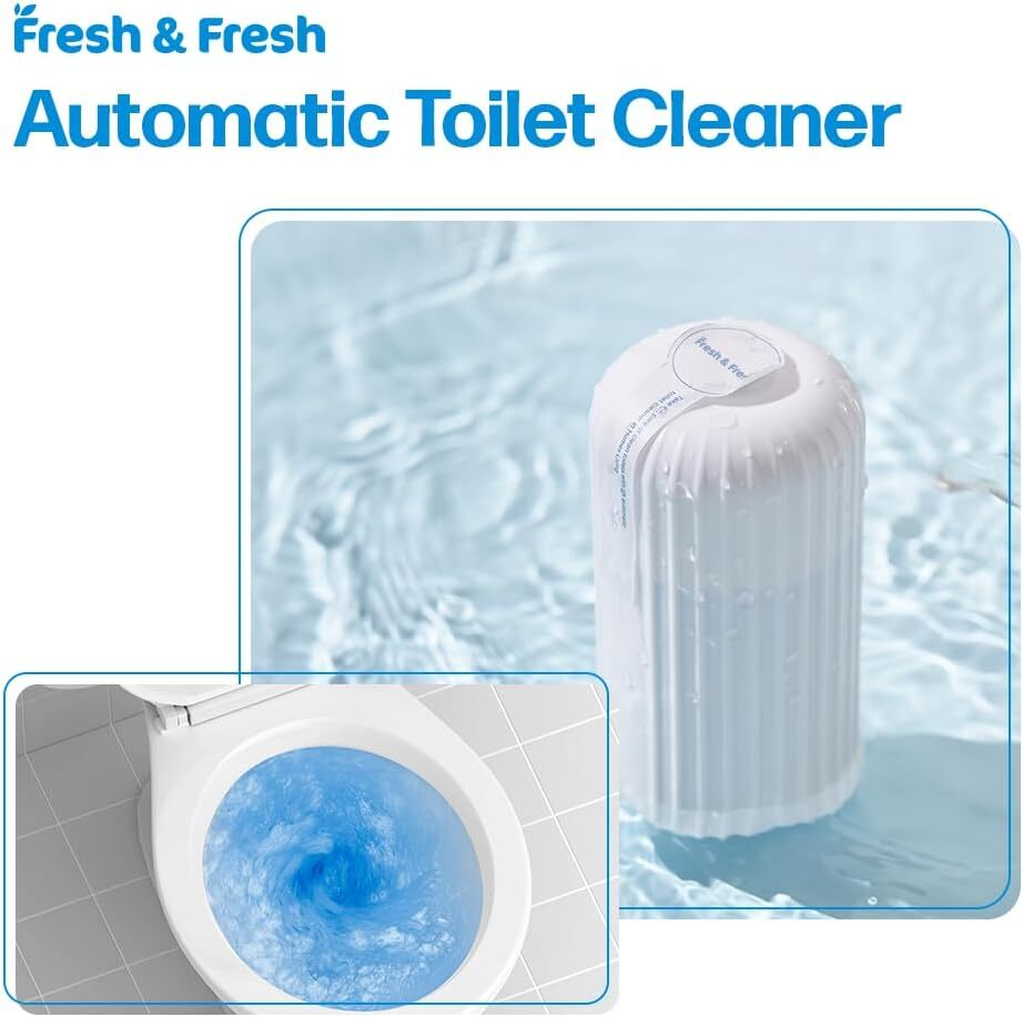 Automatic Toilet Bowl Cleaners(UPTO 2500 FLUSHES/Bottle),3-4 MONTH Lasting