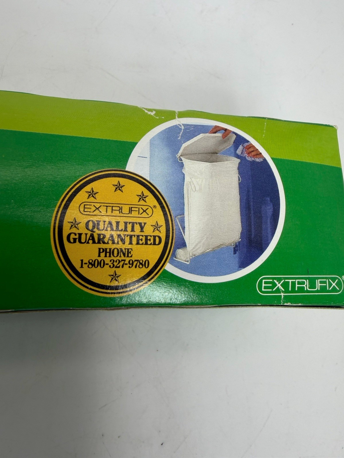 Vintage Rack Sack Refill Bags White 3 Gallon – 40 Count With Ties New Box