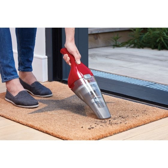 BLACK+DECKER HNVC115JB06 Cordless Handheld Vacuum Dustbuster Red