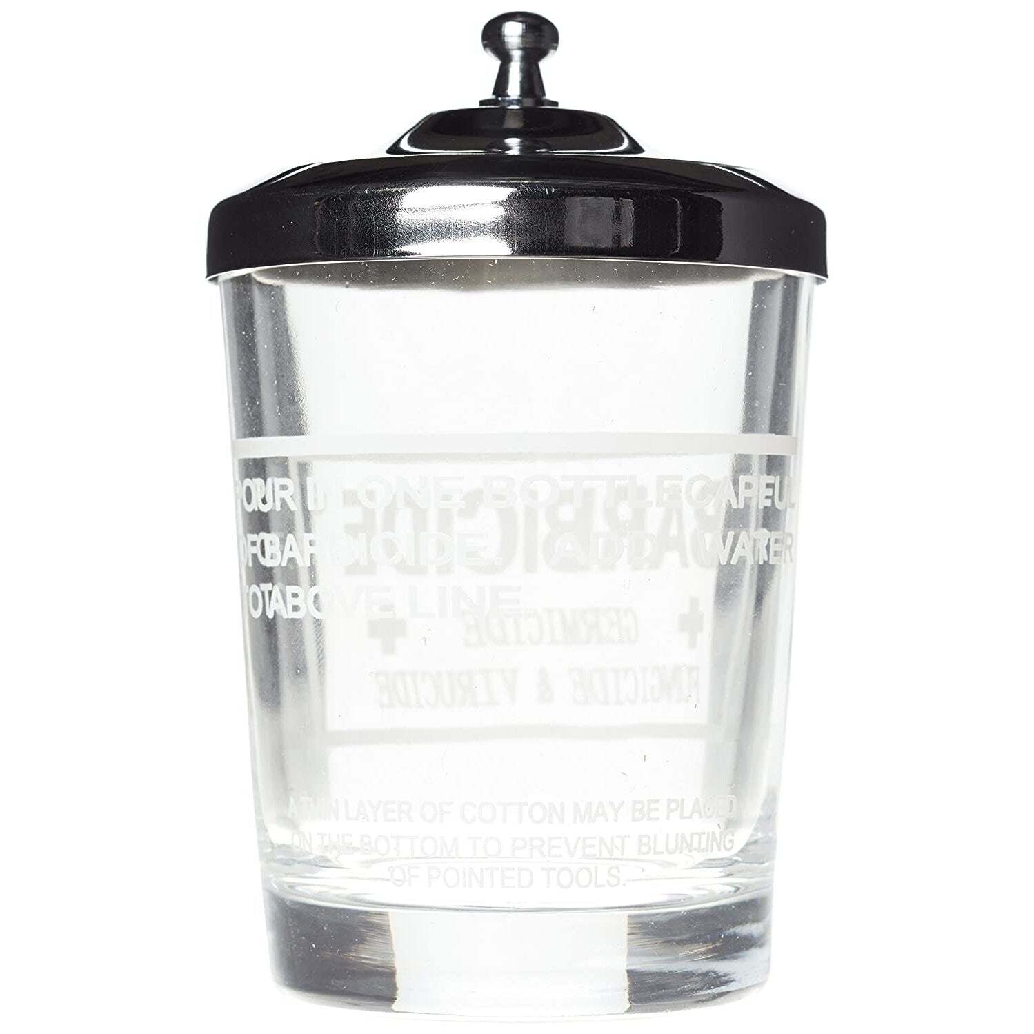 Barbicide Jar – Small – Manicure Table Jar 4 fl oz