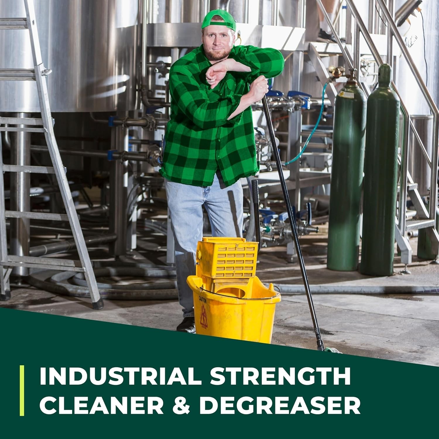 Industrial Cleaner Degreaser Heavy Duty Surface Cleaning Formula Concentrate