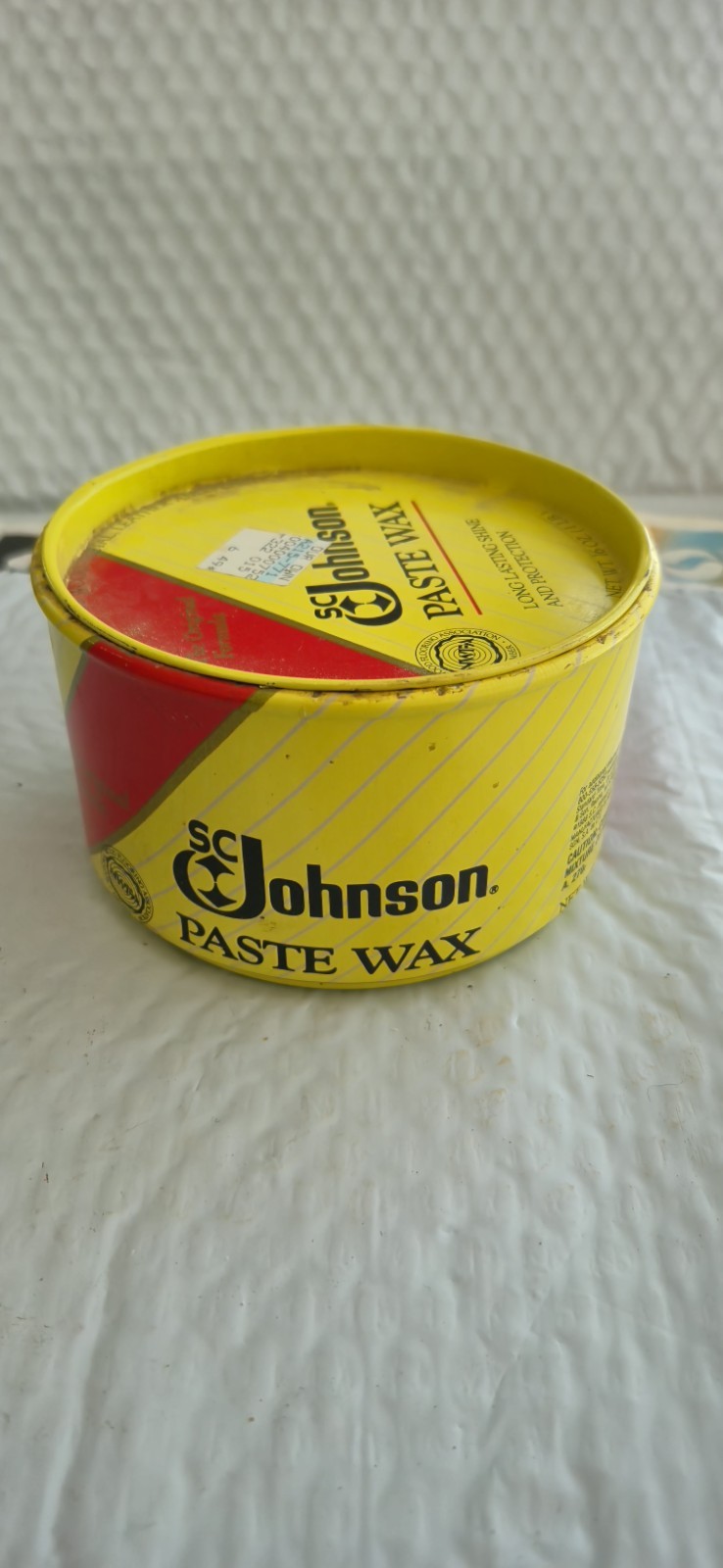 SC Johnson Paste Wax The Original Formula Discontinued. 50% Full